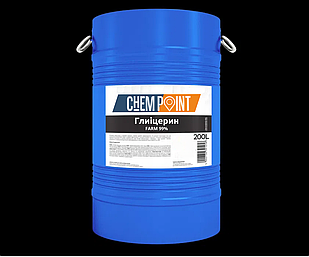 Гліцерин фарм. 99.8% 200 л (250 кг)