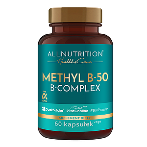Вітаміни групи B AllNutrition Methyl B-50 B Complex 60 капс.