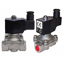 Електромагнітний клапан (нержавіючий) 1/4 " 220v 2w-025-08 нормально-закритий ДУ6