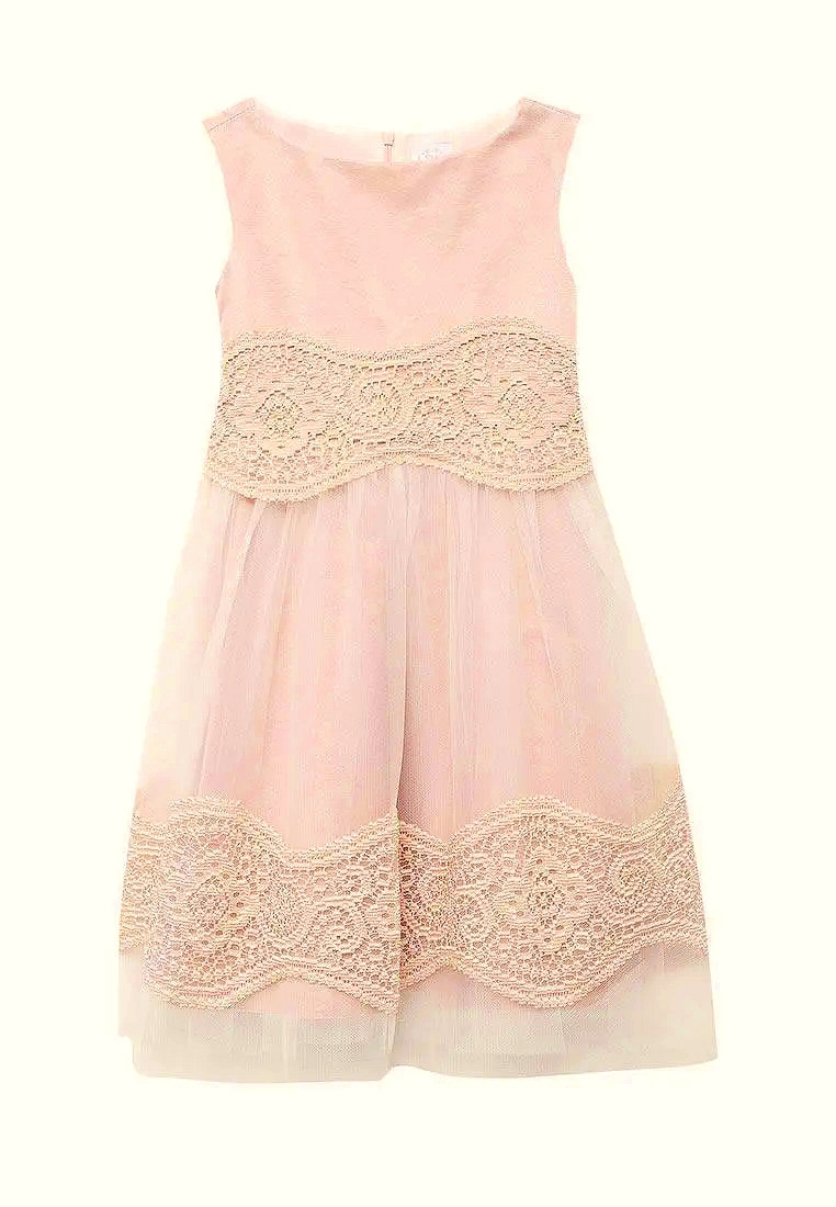 Ошатне плаття для дівчинки SLY 23-31 рожеве 134-146