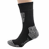 Чоловічі зимові шкарпетки високі вовняні махрові Теплі повсякденні термошкарпетки від виробника Thermo 41-46, фото 2