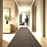 Рулон 2х30 м. брудозахисна доріжка на гумовій основі коричнева, фото 7
