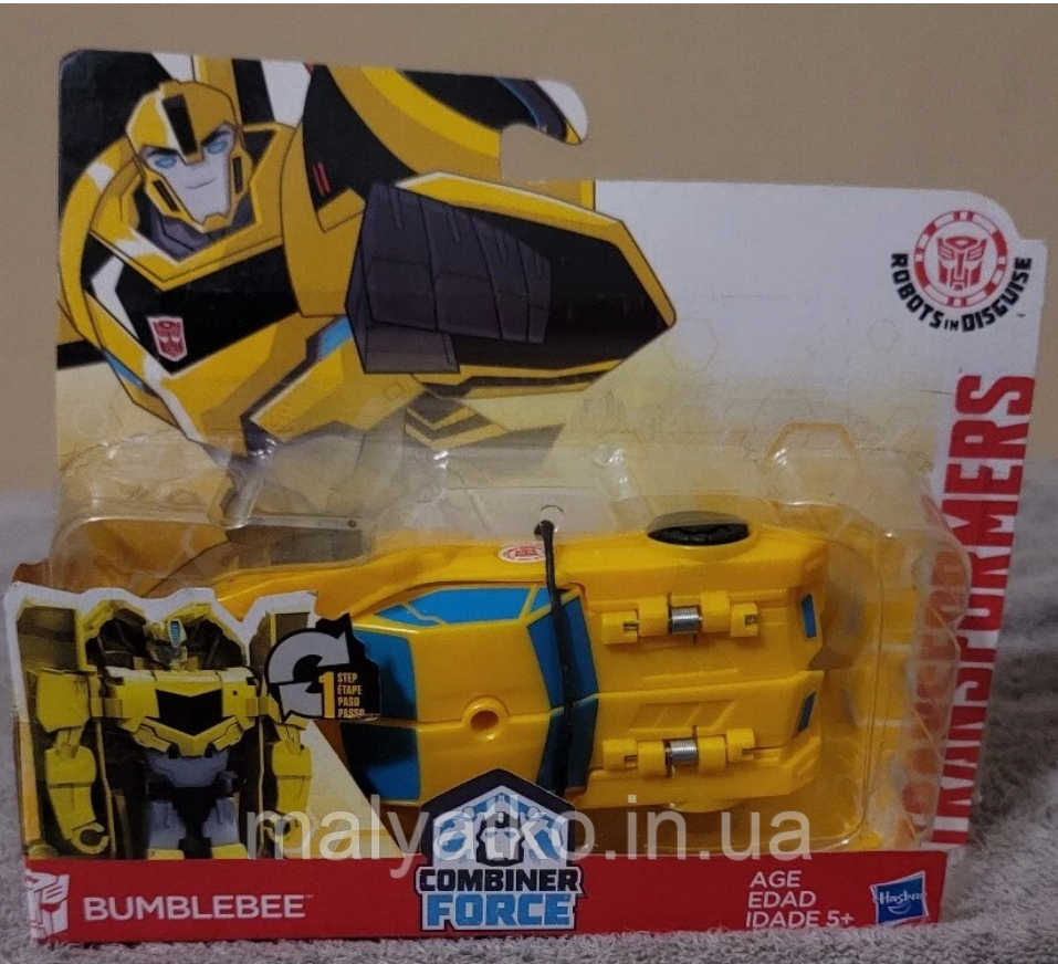 Трансформери Роботи під прикриттям Бамблбі Transformers Robots in Disguise Combiner Force Bumblebee C0646, фото 1