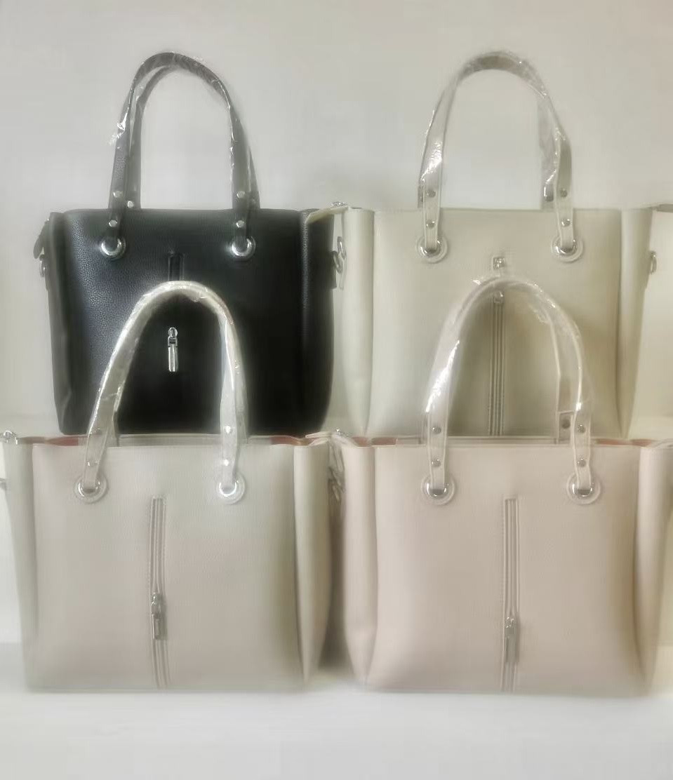 Сумочка жіноча прямокутна ділова 30,5*26 см на блискавці зі штучної шкіри у різних кольорах Liza, фото 1