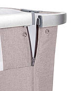 Приставне ліжечко-колиска Carrello Aria CRL-16402 2в1 з відкидною боковиною та 5 рівнями висоти, фото 9