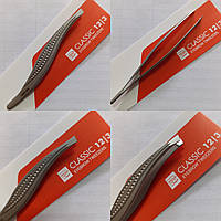 Пінцет для брів Staleks Classic 12/3 скошений 3 мм Eyebrow Tweezers