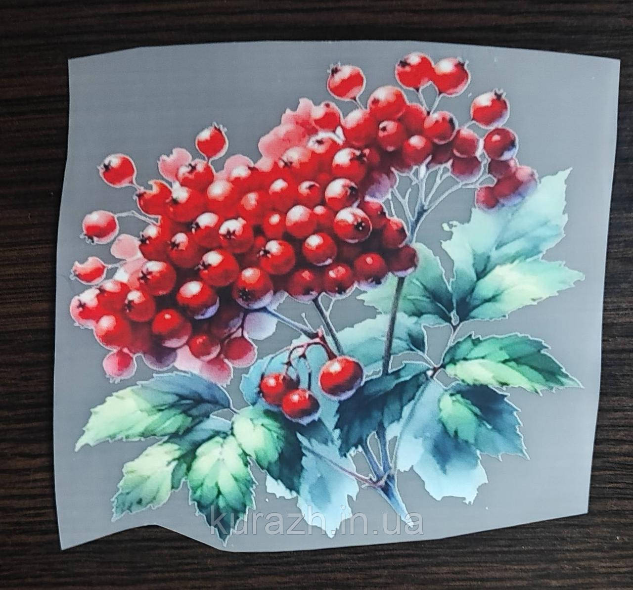 Термоналіпка на одяг "Горобина", фото 1