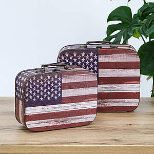 Набір 2-х скринь - Прапор США Гранд Презент SH31228