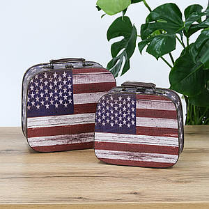 Валіза набір з 2-х - Прапор США Гранд Презент SH31193-302