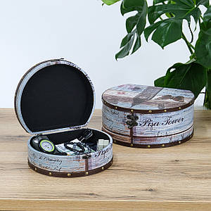 Скринька кругла набір з 2-х - Біг Бен Гранд Презент SH31297-084