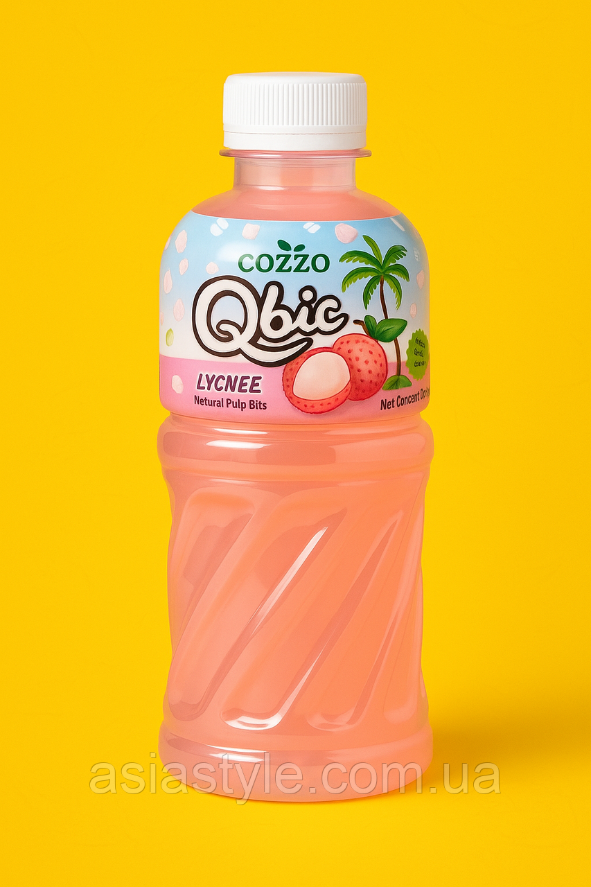 Напій з лічи COZZO QBic Lychee Drink | COZZO | 320 мл, Ч АФ, фото 1