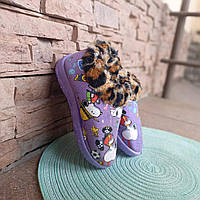 Чуні дитячі із собачкою Снупі, мікс кольорів