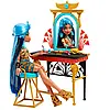 Ігровий набір Monster High Cleo De Nile Лялька Клео де Ніл з столиком HXH96, фото 5