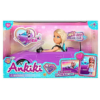 Машина з лялькою 606060, кабріолет 20 см лялька 13 см