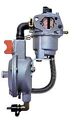 Карбюратор бензин/газ з редуктором для генераторів 2,0-2,8 кВт.