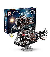 Конструктор 7042 "Механічна Риба Вудильник" зі світлом, 1038 деталей