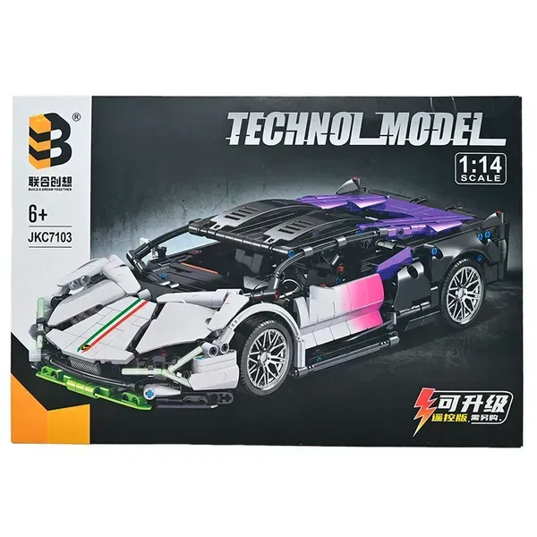 Конструктор JKC 7103 машинка Lamborghini Centenario 926 деталей, фото 1