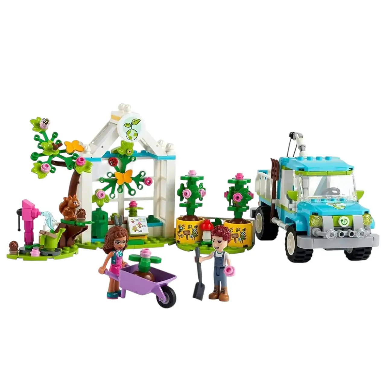 Конструктор 60168 блоковий Friend "Садок" 347 деталей, фігурки героїв