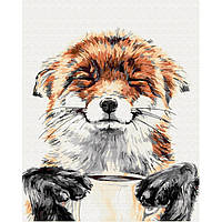 Картина по номерам  "Задоволена Лисичка"  40*50см