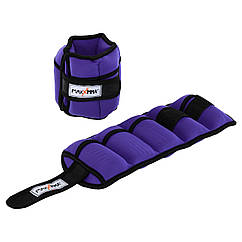 Обважнювачі-манжети MaxxMMA FWB04 2x1.1 кг водонепроникні для рук і ніг