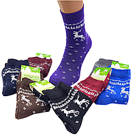 Жіночі махрові шкарпетки Топ-Тап - 21.00 грн./пара (олені)