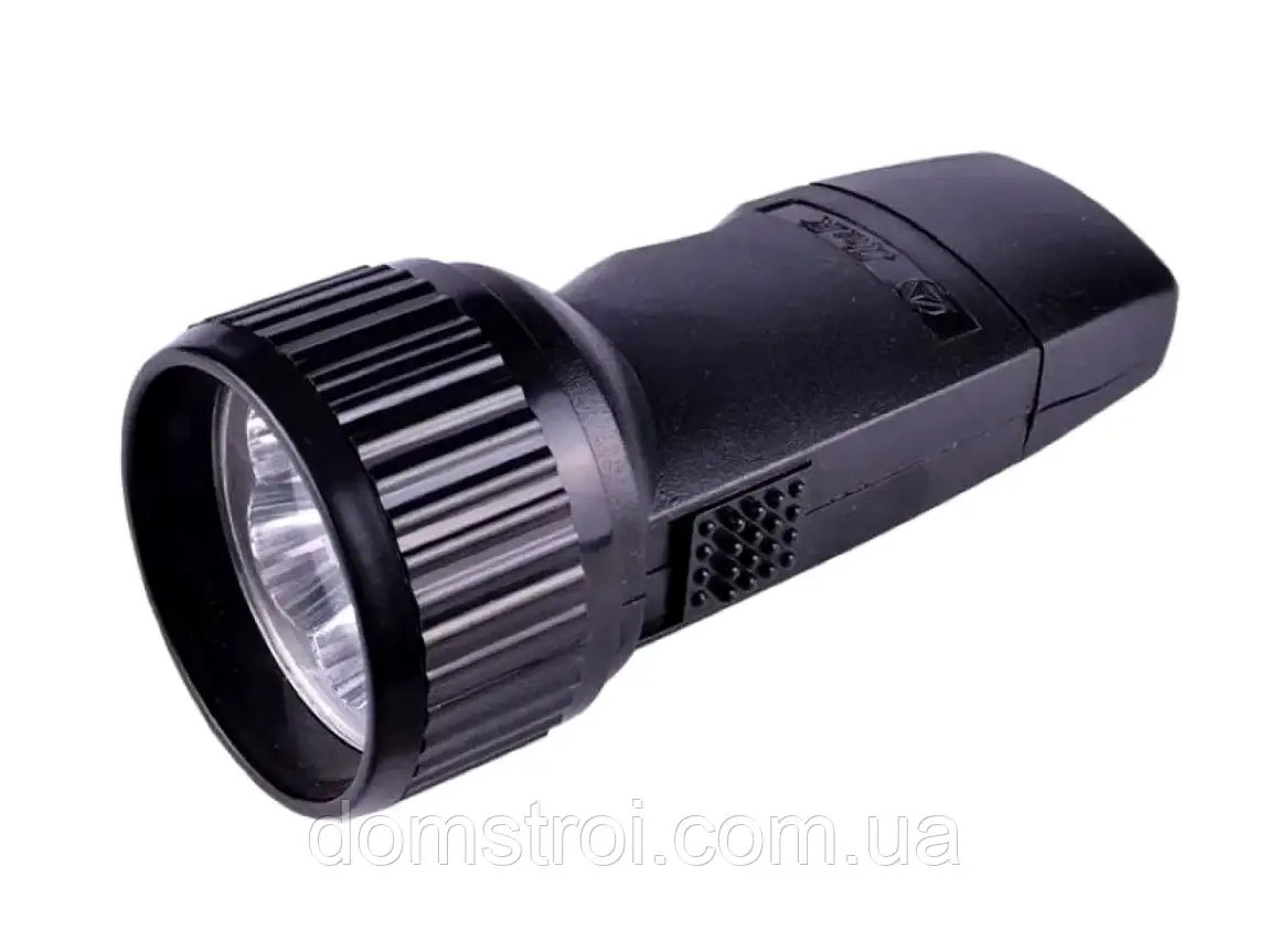 Ліхтарик ручний акумуляторний з вилкою DESHOU «Космос» (DS-528) 220В, 5xLED OSL 2W / 70 Лм