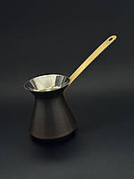 Турка для кави мідна Хайтек TF17 270 мл (патина) ZH