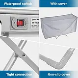 Сушка для одягу електрична Rainberg EA-0149 Електричні сушарки для білизни Сушка для речей електро, фото 4