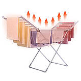 Електросушка для одягу 220В Сушарка для білизни електро Електросушарки Електросушарка для одягу, фото 2