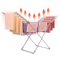 Сушарка для білизни з нагріванням електросушарка білизни Rainberg Електрична сушка для одягу