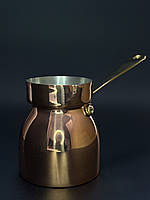 Турка для кави мідна Істамбул TF24 400 мл (класична) ZH