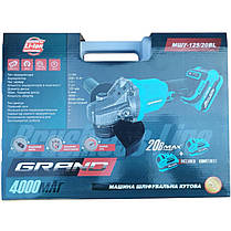 Болгарка акумуляторна Grand МШУ-125/20BL, фото 4