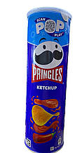 Чіпси Pringles Ketchup зі смаком кетчупу 165 г