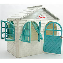 Дитячий майданчик Doloni Base Small, дитячий будиночок + гірка (BaseMM-1512), фото 3