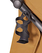 Прогулянкова коляска-книжка Carrello Bravo CRL-8512PU до 22 кг, гумові PU‑колеса, капюшон до бампера, регульована ручка, фото 6