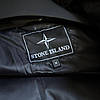 Чоловіча утеплена куртка Stone Island Чоловіча зимова парка чорна, фото 9