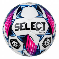 М'яч футбольний Select Brillant Super v24 (FIFA QUALITY PRO) White-Blue PFL (526) біло/синій, 5
