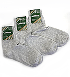 Шкарпетки Хб чоловічі класичні сірі 25 р. (12 пар!) (Демісезонні) Варос, фото 2