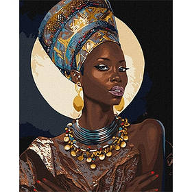 Набір для розпису по номерам 40*50см Чарівний погляд KHO2530