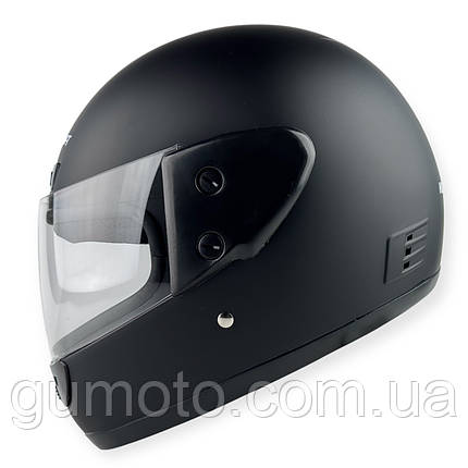 Шолом інтеграл чорний мат МВ-501, фото 1