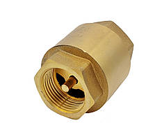 Клапан зворотний ГРОСС 15 1/2" з металевим штоком (латунь)