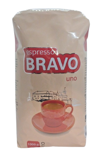 Кава Espresso Bravo Uno (red) в зернах 1 кг, фото 1