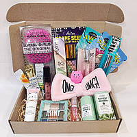 Набір косметики для підлітка подарунок на День народження для дівчинки, дівчини, подруги, сестри, доньки 17 стравниць