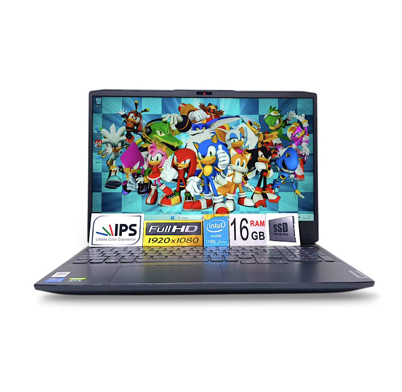 Ноутбук Lenovo IdeaPad Gaming 15.6 FHD IPS 120Hz i7-12650H Ram 16GB DDR4 SSD 512GB NVIDIA RTX3050 4GB