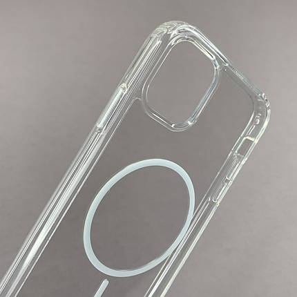 Чохол для iPhone 11 прозорий чохол із білим MagSafe на айфон 11 w01k, фото 2
