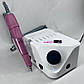 Фрезер для манікюру та педикюру Saeshin Brillian B350D/H350, ручка рожева, фото 2