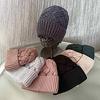 Шапки жіночі, на флісі (56-58р універсальний) купити гуртом від складу 7 км Одеса