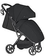 Прогулянкова коляска Carrello Nova CRL-5524 — автоскладання, великі гумові колеса, до 22 кг Чорний, фото 2