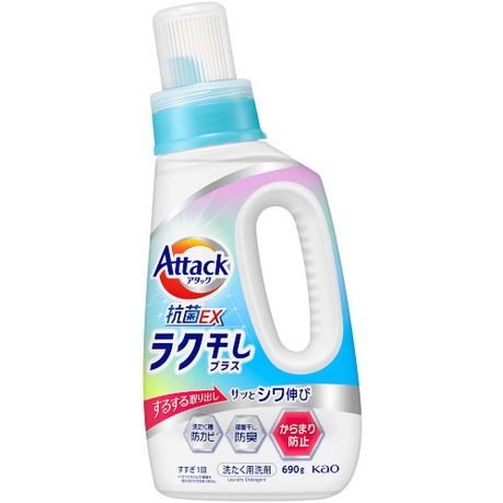 Гель для прання Attack Antibacterial EX Easy Drying Plus, 690 г (432612), фото 1