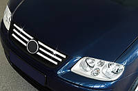 Хромированные Накладки на Решетку (Нержавейка) 2001-2003 для Volkswagen Polo